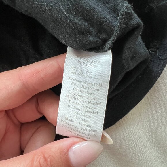 Everlane Recotton Henley Top - Picture 5 of 5